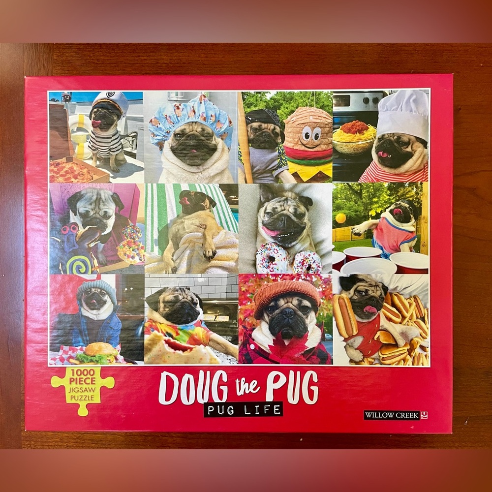 Doug the Pug!! Super cute puzzle 🧩